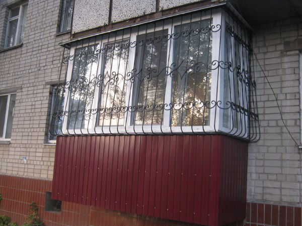 Решетки на балкон